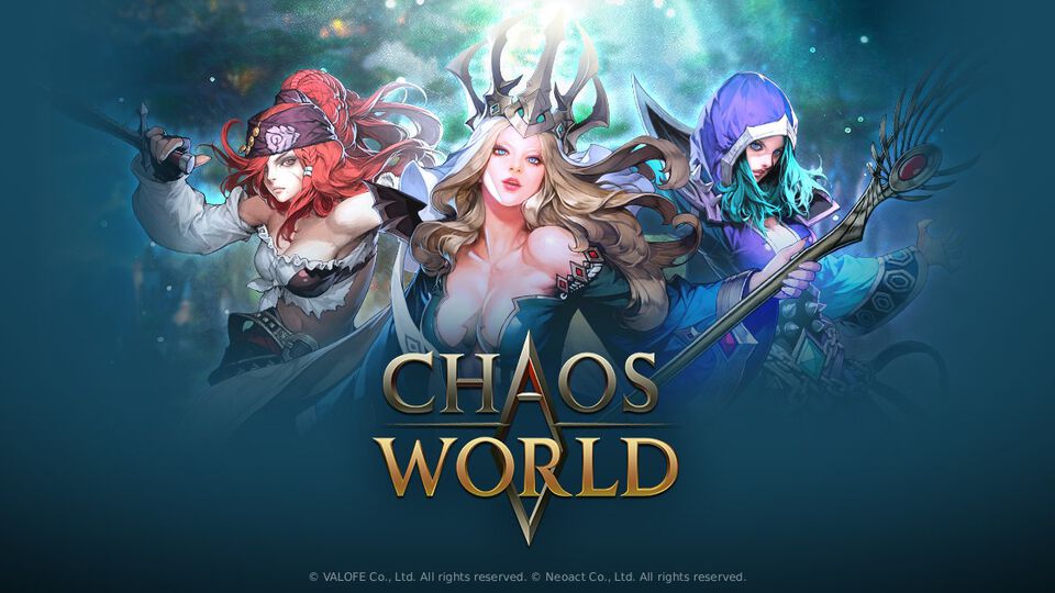 『CHAOS WORLD』プレイヤーの活動がゲーム内経済に直結するMMORPG。ブロックチェーンゲームプラットフォームとの連携を発表