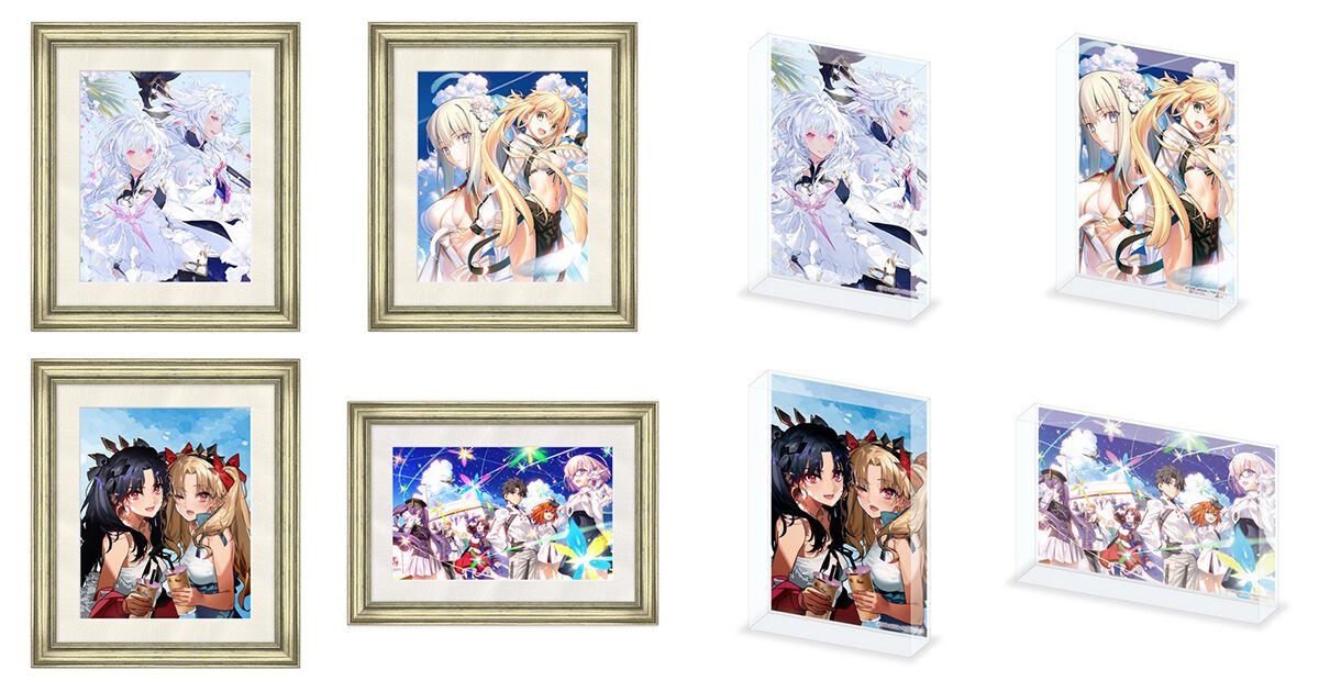 FGO』週刊ファミ通の歴代表紙イラストを使用した新作グッズが予約開始