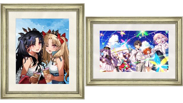 『FGO』週刊ファミ通の歴代表紙イラストを使用したグッズが登場。キャラファイングラフやアクリルブロック、タペストリーなどがエビテンで予約開始