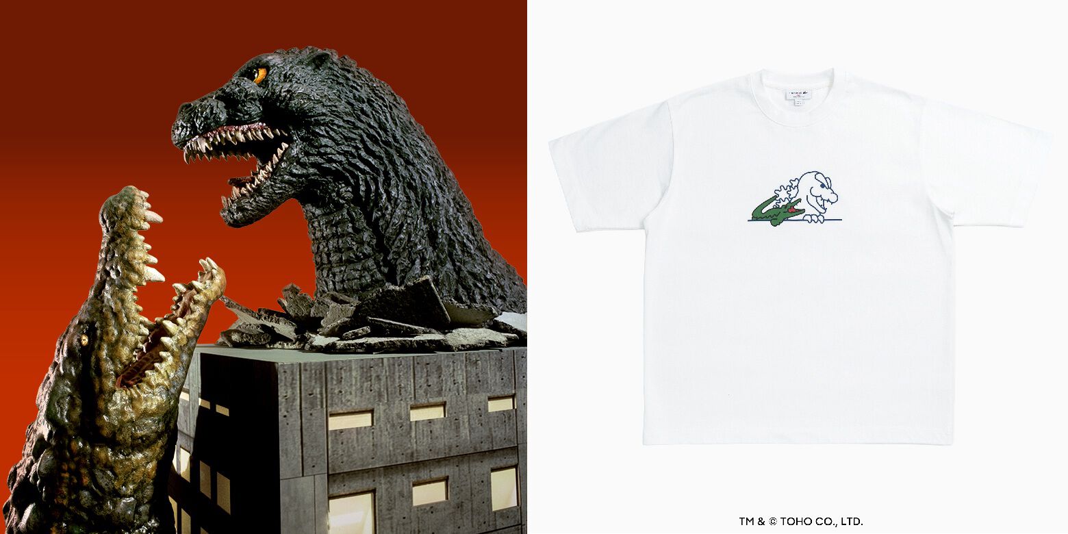 【限定】ゴジラ×ラコステ コラボTシャツ モスラ ゴジラ』ラコステのコラボTシャツやポロシャツが発売決定。ゴジラ