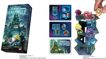 『FF7』新作ボードゲーム『神羅ビルを登れ』が発売決定。不安定なビルを仲間とともに登りきる協力型バランスゲーム。果たしてセフィロスを打ち倒せるか