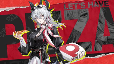 『鳴潮』ピザーラコラボが開催決定、ザンニーのコラボビジュアル解禁。コラボキャンペーンは5月20日より全国のピザーラで実施