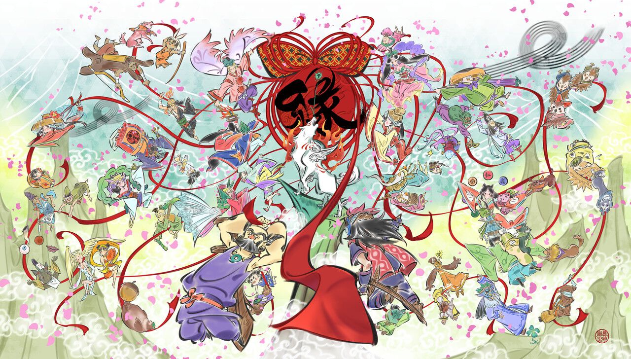 大神』シリーズ20周年の記念特設サイトがオープン！ 20周年を祝した 