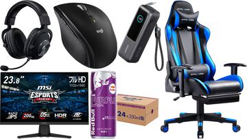 【Amazonタイムセール】MSIの23.8インチゲーミングモニターが38%オフに。ゲーミングチェアは29%オフ、レッドブル24本セットは44%オフ