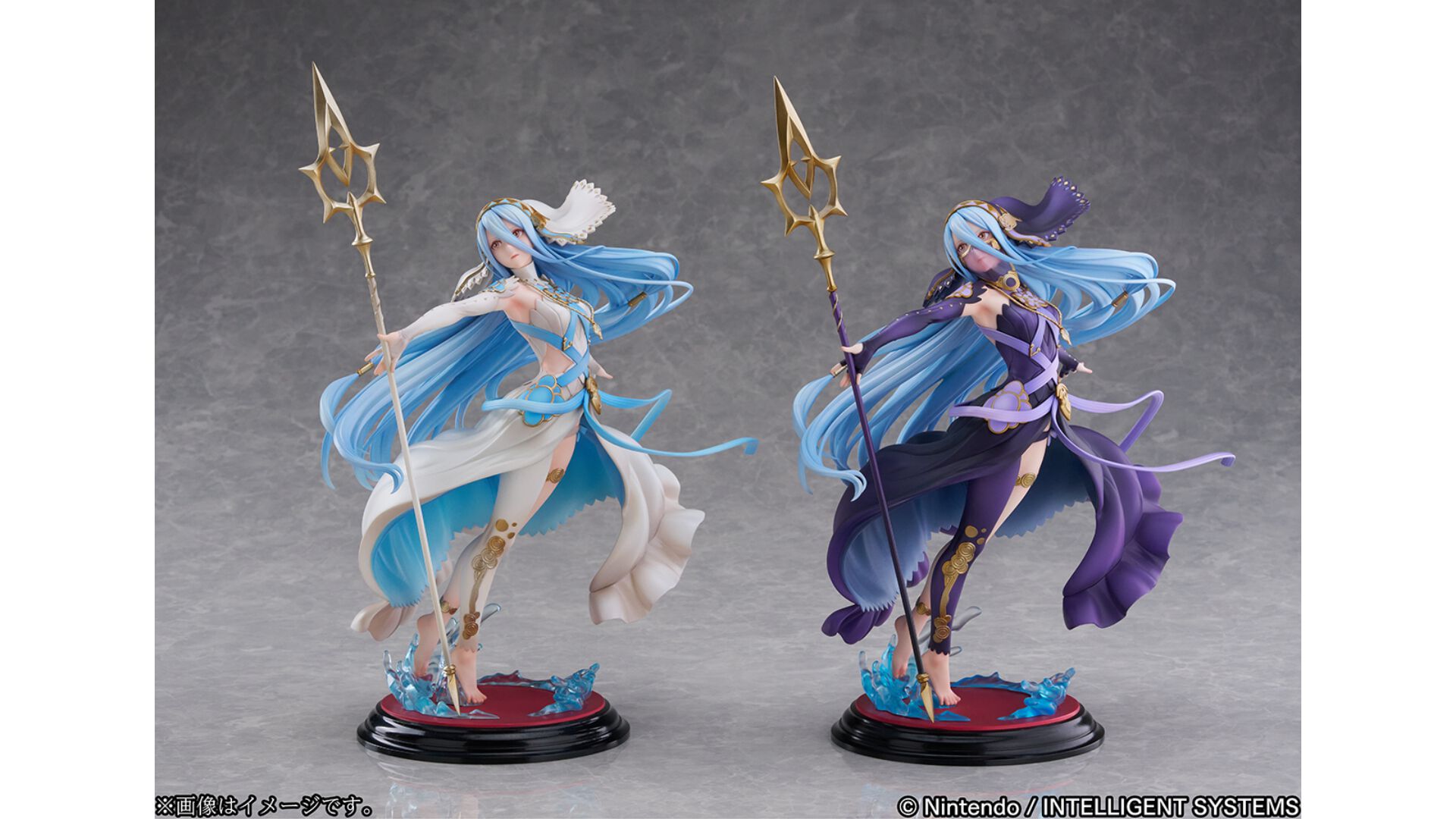 『ファイアーエムブレムif』アクアの1/7スケールフィギュアが本日（4/21）予約開始。白き歌姫と黒き歌姫の2バージョンで登場【2027年6月発売】