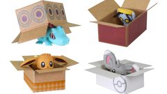 『ポケモン』箱に隠れる姿がかわいすぎるだろ！ イーブイ、ワニノコ、チラーミィ、コレクレーのミニフィギュアガチャ新作が5月下旬発売