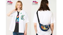 『ジョジョ』とグラニフのコラボアパレルがWeb先行予約開始ですでに売切続出。オインゴ・ボインゴ兄弟の絵本の絵柄のポーチなどが登場。店頭販売は4/28から