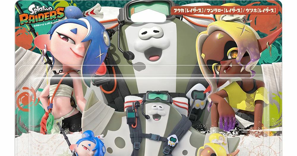 スプラトゥーン レイダース』のamiibo『すりみ連合セット』が予約開始