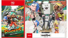 『スプラトゥーン レイダース』パッケージ版＆すりみ連合の新amiiboが予約開始。ソフトはAmazonと楽天ブックスでオリジナル特典が登場