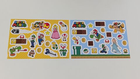 映画公開記念。楽天ブックスで『スーパーマリオ ワンダー』『マリオテニス フィーバー』『バナンザ』購入で限定ステッカー2種がもらえる！