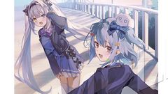 『わんたま☆らいふ～犬山たまき修学旅行サバイバル～』エビテン限定セットが予約開始。館田ダン氏描き下ろしの犬山たまき＆神楽めあの青春を感じるタペストリーが素敵