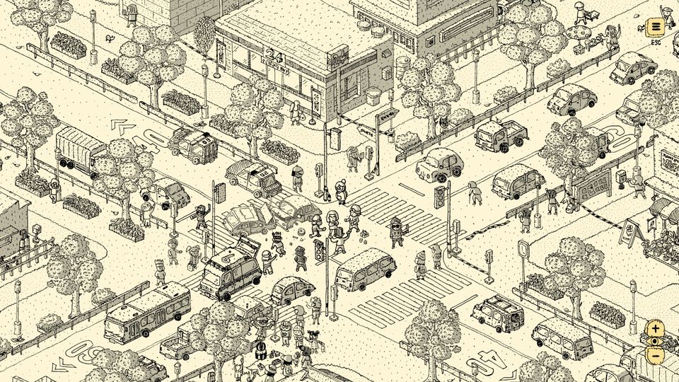 『Finding Polka』“犬を探す”ウォーキングシミュの体験版が配信開始。ボールペンで描かれた温かみのある世界でユーモアと遊び心溢れる出会いが待っている