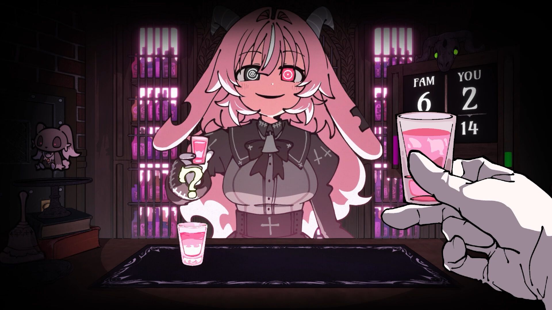 PUKEY GODDESS SHOT TRICK』お酒の悪魔とくり広げる、吐くか吐かせるか