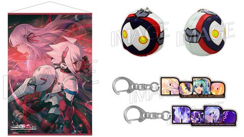 『白き鋼鉄のX 1+2 デュアルコレクション』ファミ通DXパックの全グッズデザイン公開。限定描き下ろしタペストリー、RoRoマスコット、アクキーセットなどついてくる