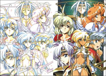 『ラングリッサー』シリーズのイラスト集が電子書籍として復刻。うるし原智志が描く美麗イラストや、未公開の設定資料などを掲載。シリーズ35周年を記念して