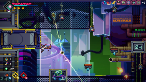 ローグライクアクション『Elsie』PS5/Switch版が発売決定。サイバーな世界を飛び回りロボット軍団を蹴散らそう。色覚補正や無敵モードなど多くのアクセシビリティにも対応
