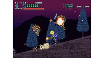 【コンアカ】『ウルフファング 空牙2001』が4/30より配信。性能の異なるボディ、アーム、レッグパーツを組み合わせて多彩な性能の機体で戦う横スクロールシューティング