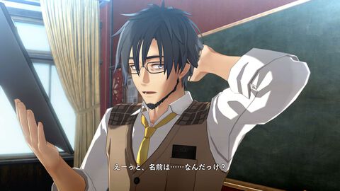 『亰都ザナドゥ -桜花幻舞-』比良坂学園の教師陣・竜宮空穂（声：福島潤）、土岐（声：三宅健太）ら6人のキャラクター情報が公開