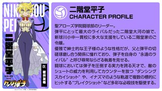 アニメ『ドッジ弾子』二階堂平子役は若井友希に決定。弾平のライバルだった大河の娘。EDテーマはi☆Risが担当