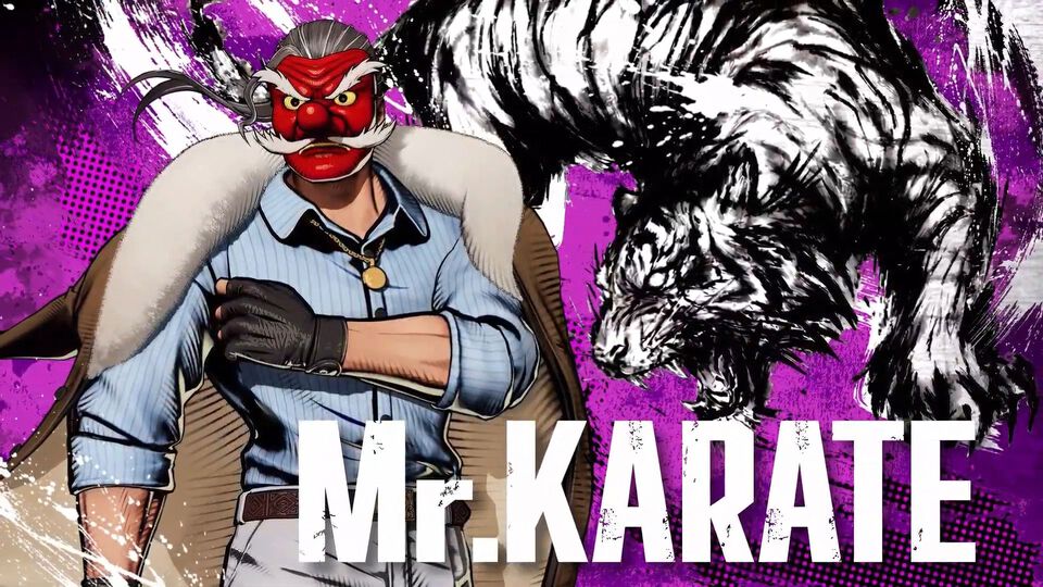 『餓狼伝説 CotW』Mr.カラテが5月参戦。天狗の面を被った“謎の男”。でも会場では「ロバ……」と言いかける