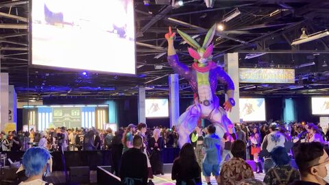 【FF14】北米ファンフェス2026・会場のアクティビティを紹介。ダンスフロアでは皆が主役。巨大なダンシング・グリーンとともにダンスフロアでレッツダンス！