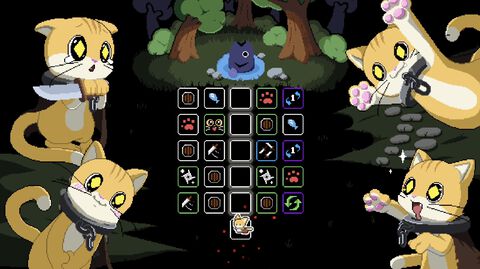 『Hoptale』けんけんぱ×スロットなローグライト戦略ゲーム。ローグライト要素の全面再構築や宝物システムが体験版アップデートで実装