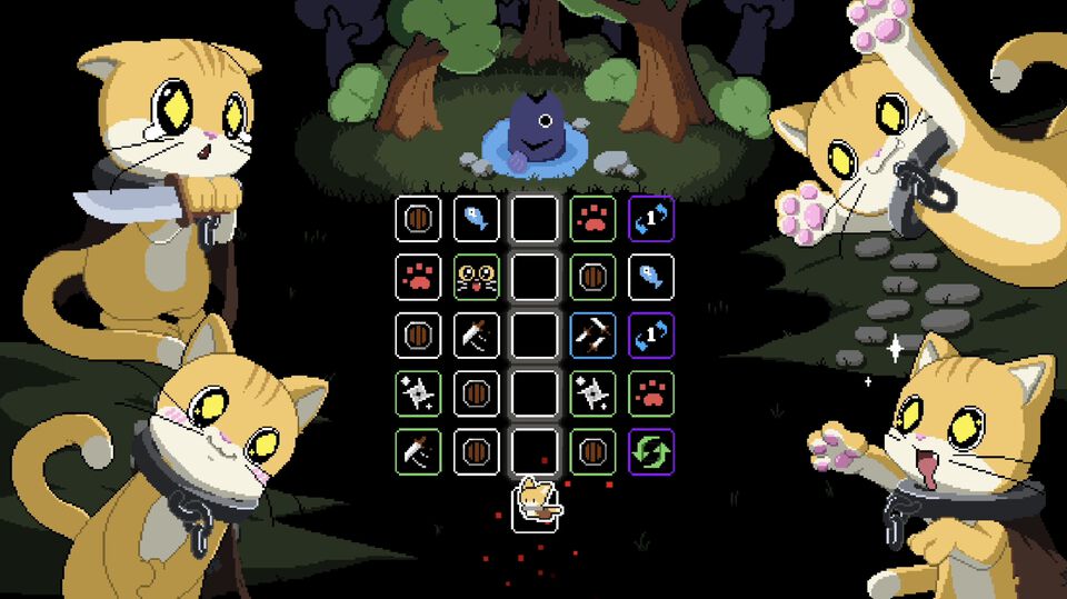 『Hoptale』けんけんぱ×スロットなローグライト戦略ゲーム。ローグライト要素の全面再構築や宝物システムが体験版アップデートで実装
