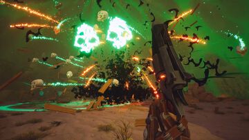 『Far Far West』ロボットカウボーイが暴れまわるシューターが50万本のセールスを記録。Steamのレビューは2万件超えの圧倒的好評を獲得中。世界中でカウボーイの銃と呪文が飛び交う