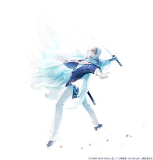 『刀剣乱舞』アイスショー“ICE BLADE”、山姥切国広がイナバウアーを披露。美しさと力強さを備えたスケーティングで観る者を氷上の本丸へ誘う