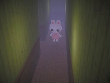 『Rental』このウサギは「某ぶつの森」の住民？ いいえ、ホラーゲームの主人公です。不気味な家から脱出を目指す無料の短編ホラーアドベンチャー【とっておきインディー】