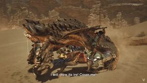 『モンハンワイルズ』砂地から飛び出る海竜種“バーラハーラ”と雷を放つ飛竜種らしき存在が判明。クロスプレイにも対応。gamescomでは初のプレイアブル出展を予定【Summer Game Fest 2024】
