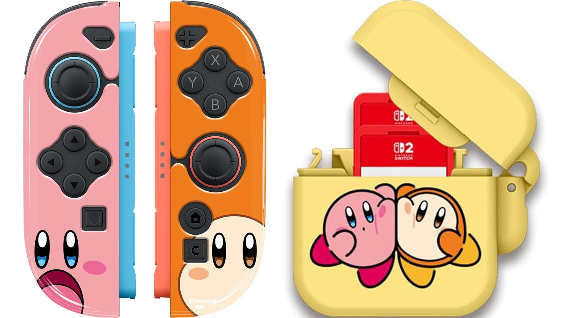 星のカービィ』カービィ&ワドルディのSwitch2用アクセサリー登場。Joy