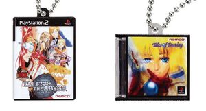 『テイルズ オブ』シリーズのパッケージがミニチュアチャームに。『ジ アビス』『デスティニー』『エクシリア』『アライズ』など8作品