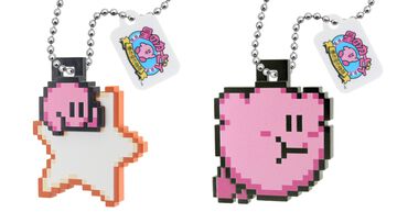 『星のカービィ』ドットがかわいい立体キーホルダーガチャが6月中旬に発売。ワープスターや大砲に乗った姿など懐かしい全5種
