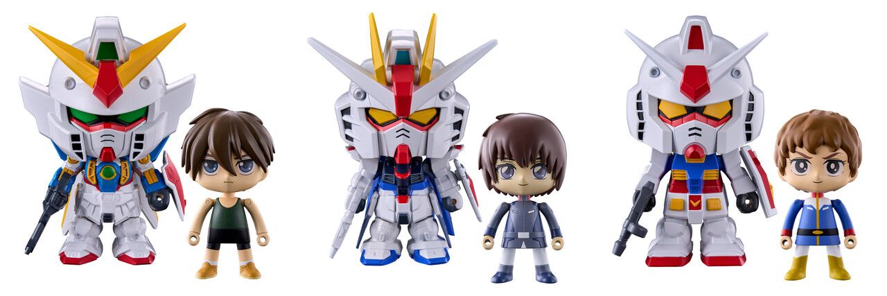 ガンダムクロス』が令和に復活！ アムロ・ヒイロ・キラが、ガンダム