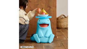 『ポケモン』ヌオーのミニテーブルがポケモンセンターオンラインで受注開始。水面に頭をぶつけているようにも見える、かわいらしいデザイン