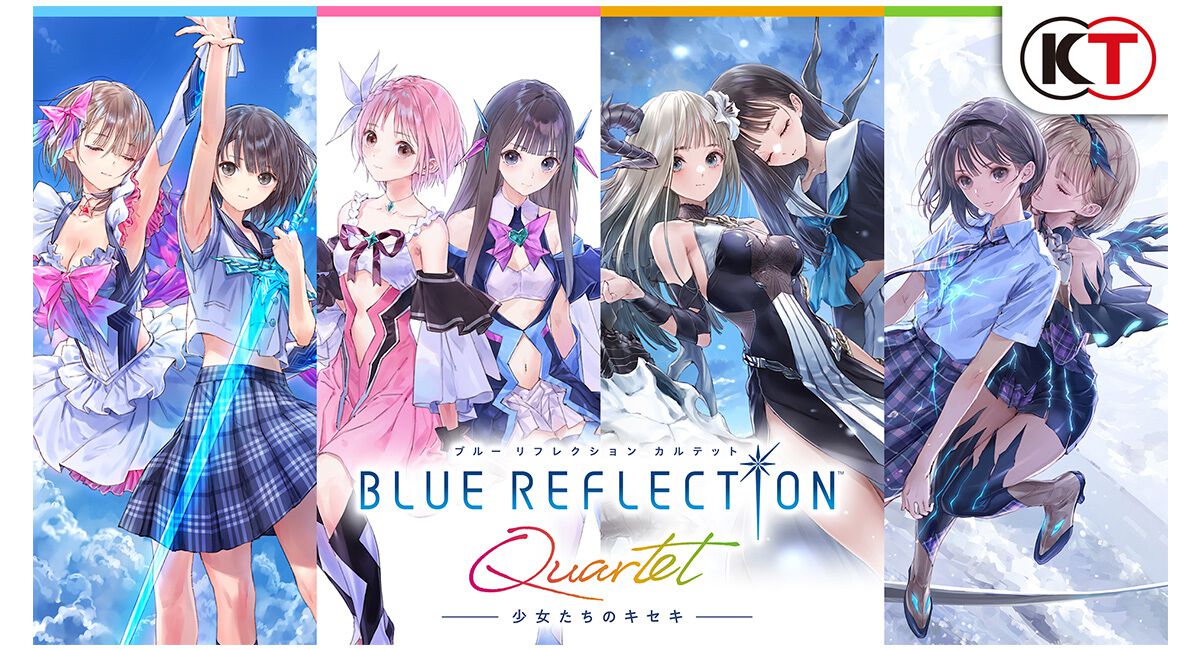 ブルーリフレクション カルテット』描き下ろしB2タペストリーや
