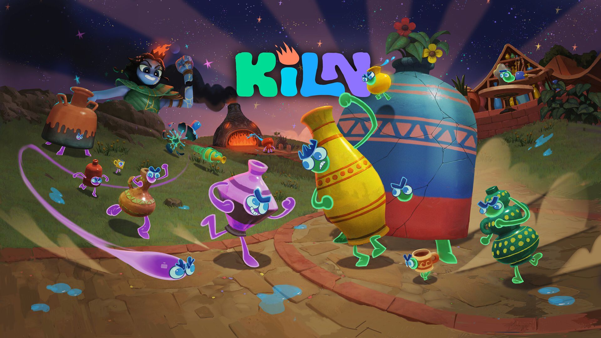 『Kiln』ろくろを回して作った陶器を身にまとってガチンコバトル。異色のパーティーゲームがビットサミット パンチに出展。『Keeper』とあわせて試遊台を設置