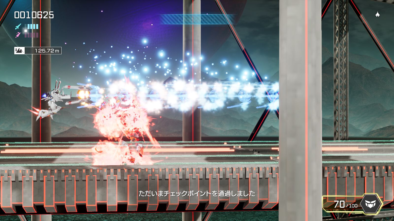 FZ: Formation Z』変形ロボットシューティングで、空と陸を縦横無尽に