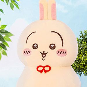 【ちいかわ】《ウラヤハボウズ》のBIGぬいぐるみが登場。これさえあれば梅雨も怖くない!?