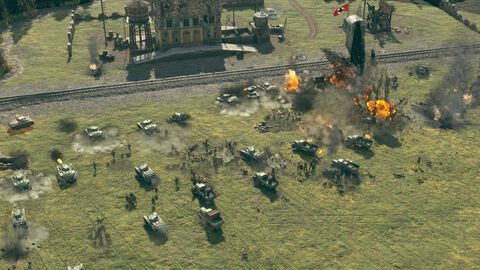 『サドン ストライク 5』第二次世界大戦をリアルに再現したミリタリーRTS、PS5版が本日（5/20）発売。部隊を指揮し敵軍の制圧・包囲・殲滅を目指す