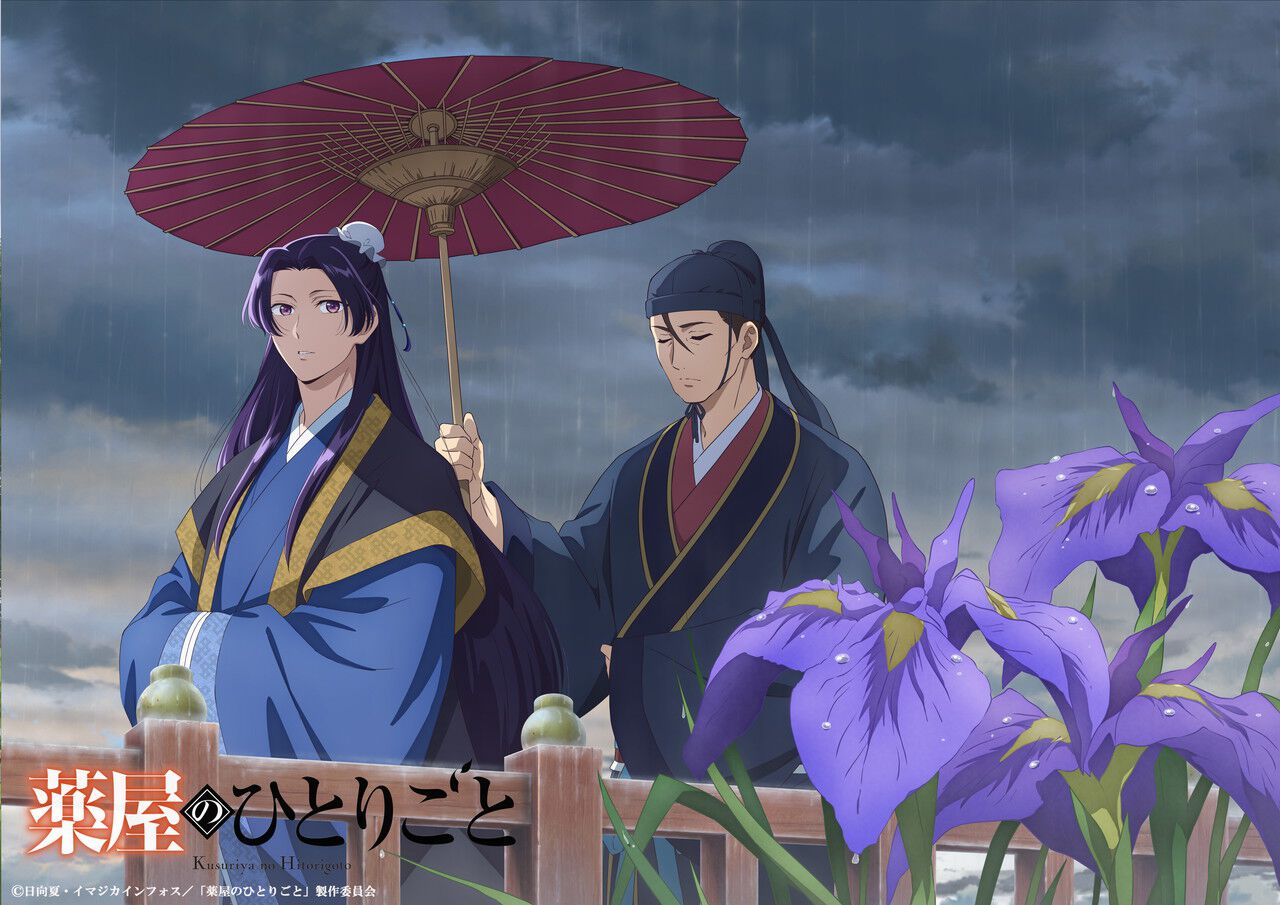 アニメ『薬屋のひとりごと』毎月企画“猫猫、壬氏と巡る四季”の5月