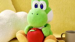 『スーパーマリオ』ヨッシーだらけの一番くじが本日（5/23）発売。りんごを抱えたお座りポーズ、スヤスヤ寝顔がかわいいぬいぐるみなどがラインアップ