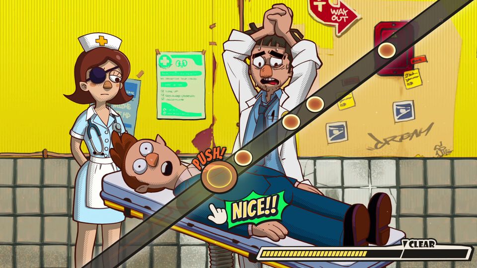 『Dr. Oops!』無免許医となって病名を即興診断！ 心臓マッサージリズムゲー厶に脳交換クレーンゲームなど、闇医者っぷりもゲームの作り込みもヤバい【BitSummit2026】
