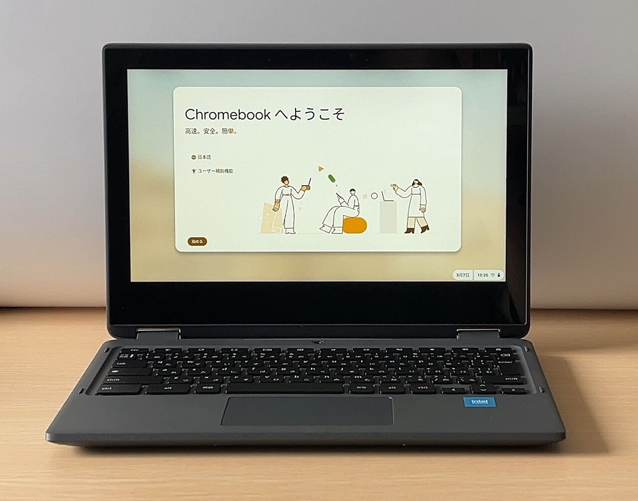 ２つのOSのコンパクトPC chrom os & Ubuntu 2in1 2つのOSのコンパクトPC chrom os & Ubuntu 2in1