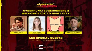 アニメ『サイバーパンク: エッジランナーズ2』7月頭のAnime Expoで続報を公開予定。TRIGGER五十嵐海監督らが登壇