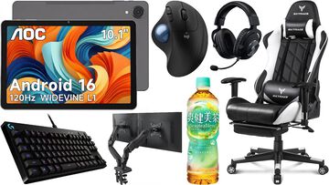 【Amazonタイムセール】ゲーミングチェアが1.5万円台で買える。120Hz対応タブレットは41％オフ、ロジクールのゲーミングデバイスもお買い得