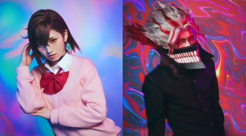 舞台『ダンダダン』モモ、オカルン（変身前/変身後）、星子、アイラのビジュアル解禁。東京で8月26日、大阪で9月11日より公演