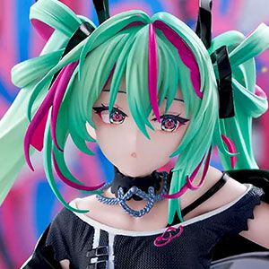 【初音ミク】衣装や髪の細かい造形と鋭い表情がかっこいい！ Punkな初音ミクが《FIGURIZMα》に登場