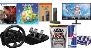 【Amazon】スマイルセールが本日（5/27）スタート。PS5版『デススト2』37％オフ、Steam版『ワンス・アポン・ア・塊魂』25％オフ、ロジクールGのハンコンが31％オフ！